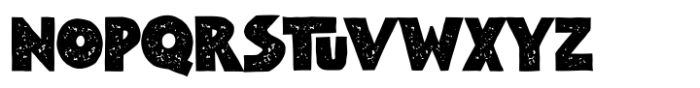 Cultures Carnival Rough Font LOWERCASE