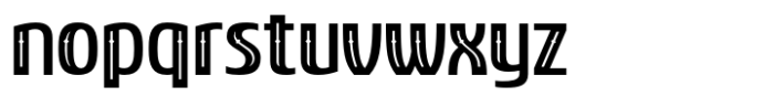 Cumbanchera Deco Font LOWERCASE