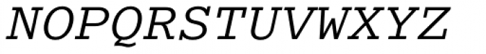 Cumberland Std Italic Font UPPERCASE