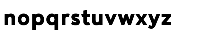 Cumhuriyet Black Font LOWERCASE