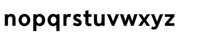 Cumhuriyet Bold Font LOWERCASE