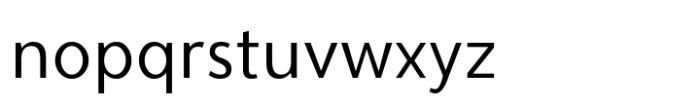 Cumhuriyet Extra Light Narrow Font LOWERCASE