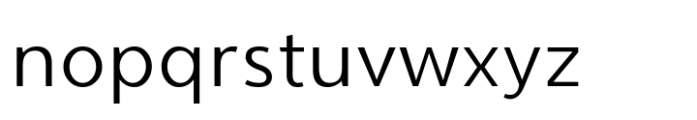 Cumhuriyet Extra Light Font LOWERCASE