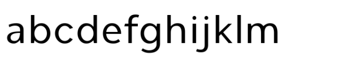 Cumhuriyet Light Font LOWERCASE