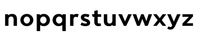 Cumhuriyet Pro Bold Exp Font LOWERCASE