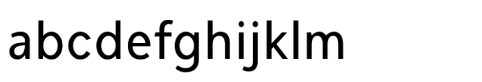 Cumhuriyet Pro Condensed Font LOWERCASE