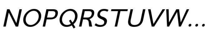 Cumhuriyet Pro Italic Font UPPERCASE