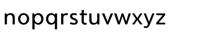 Cumhuriyet Pro Regular Font LOWERCASE