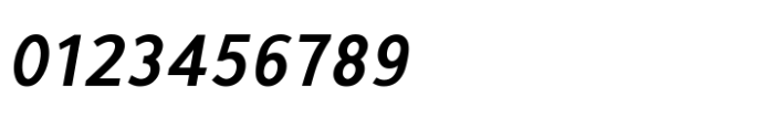 Cumhuriyet Semi Bold Condensed Ital Font OTHER CHARS