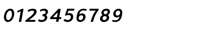 Cumhuriyet Semi Bold Wide Ital Font OTHER CHARS