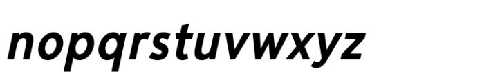 Cumhuriyet World Bold Italic Con Font LOWERCASE