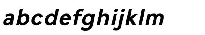 Cumhuriyet World Bold Italic Font LOWERCASE