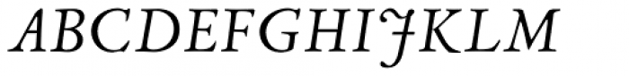 Cunaeus Italic Font UPPERCASE