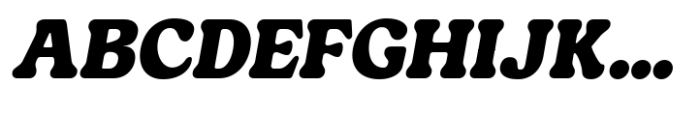 Cungion Italic Font UPPERCASE