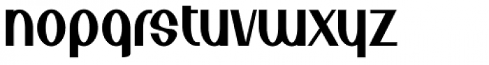 Curacao Font LOWERCASE
