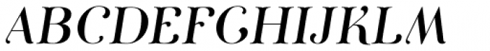 Curator Italic Bold Font UPPERCASE