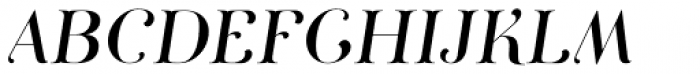 Curator Italic Medium Font UPPERCASE