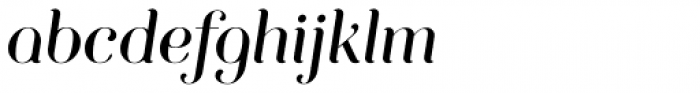 Curator Italic Medium Font LOWERCASE