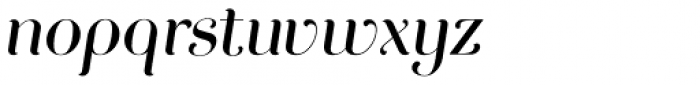 Curator Italic Medium Font LOWERCASE