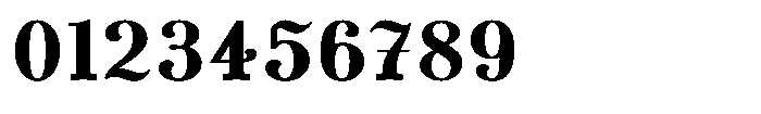 Curator MX Font OTHER CHARS