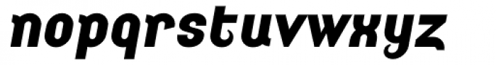 Curbdog Italic Font LOWERCASE