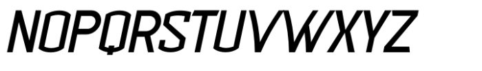 Curbstone Italic Font LOWERCASE