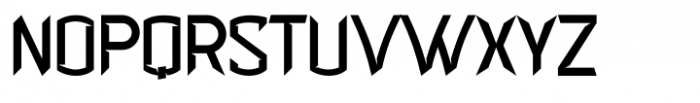 Curbstone Taper Font LOWERCASE