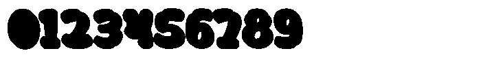 Curevy Extruded Font OTHER CHARS