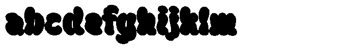 Curevy Extruded FONT