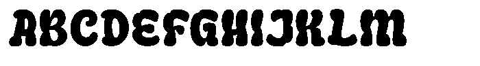 Curevy Regular Font UPPERCASE