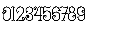 Curlicue Garden Font OTHER CHARS