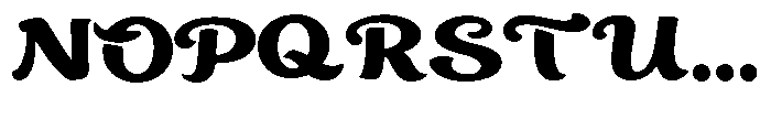Curlish Regular Font UPPERCASE