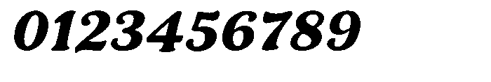Curlish Slant Font OTHER CHARS