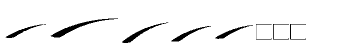 Curlish Swosh Font OTHER CHARS