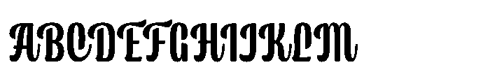 Curlvita Regular Font UPPERCASE