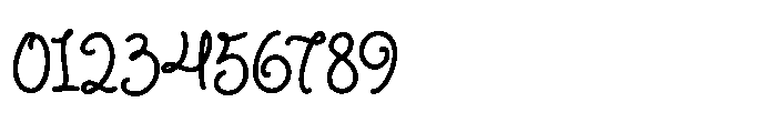 Curly Unique Font OTHER CHARS