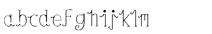 Curly dgs Regular FONT