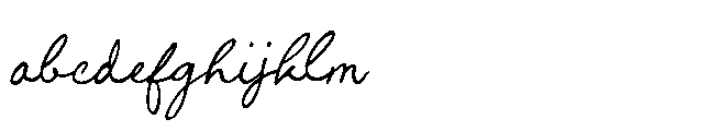 Cursive Amber FONT