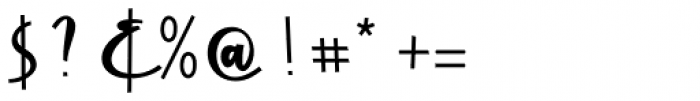 Cursive Signa Script Black Font OTHER CHARS