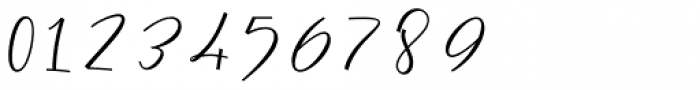 Cursive Signa Script Oblique R Font OTHER CHARS