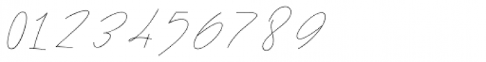 Cursive Signa Script Variable Hairline Font OTHER CHARS