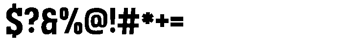 Curve Breaker Regular Font OTHER CHARS