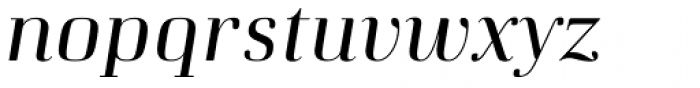 Curve Italic Font LOWERCASE