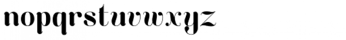 Curvesta Font LOWERCASE