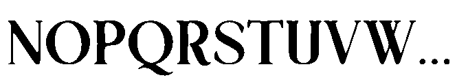 Curvus Bold Font UPPERCASE
