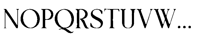 Curvus Regular Font UPPERCASE