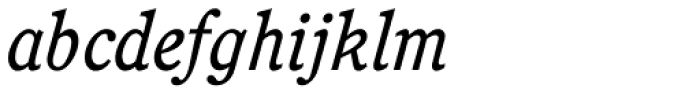 Cushing Book Italic Font LOWERCASE