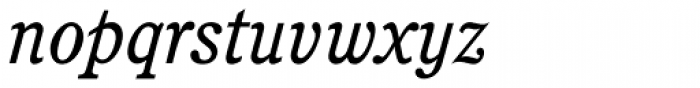 Cushing Book Italic Font LOWERCASE