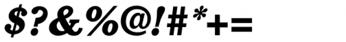 Cushing Std Heavy Italic Font OTHER CHARS