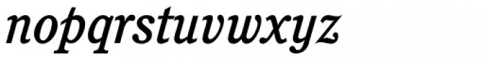 Cushing Std Medium Italic Font LOWERCASE